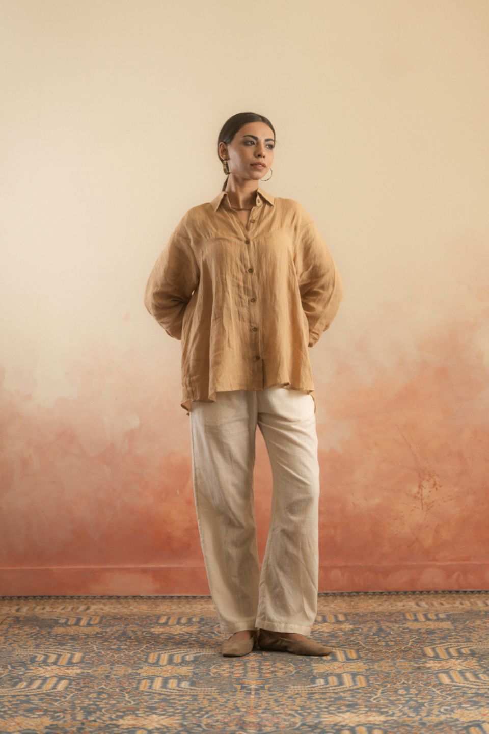 Tea Linen Shirt