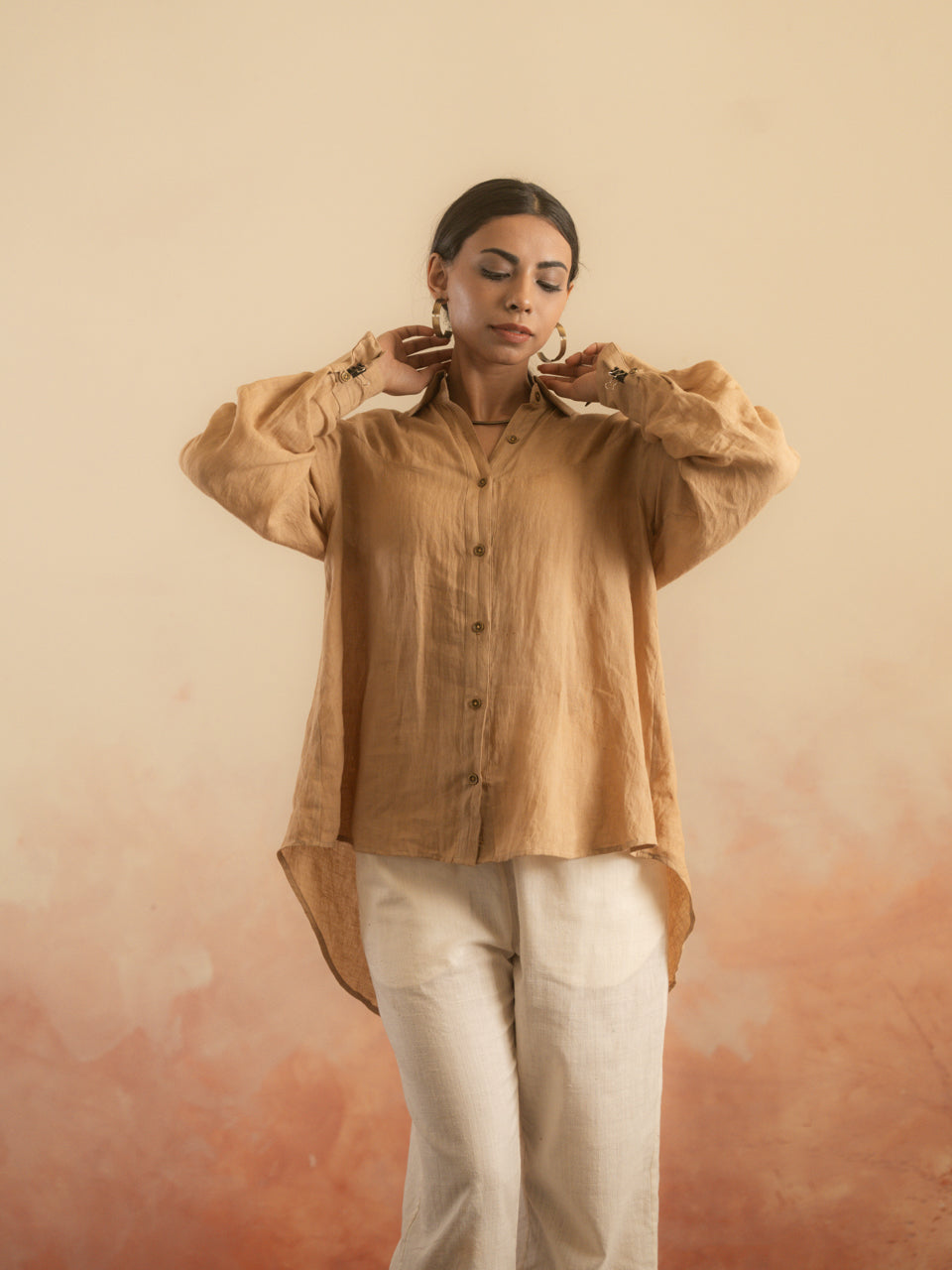 Tea Linen Shirt