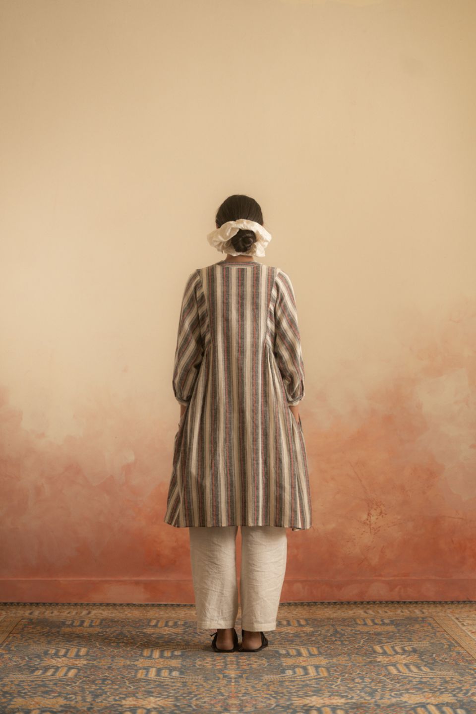 Striped Dress (Kala Cotton)