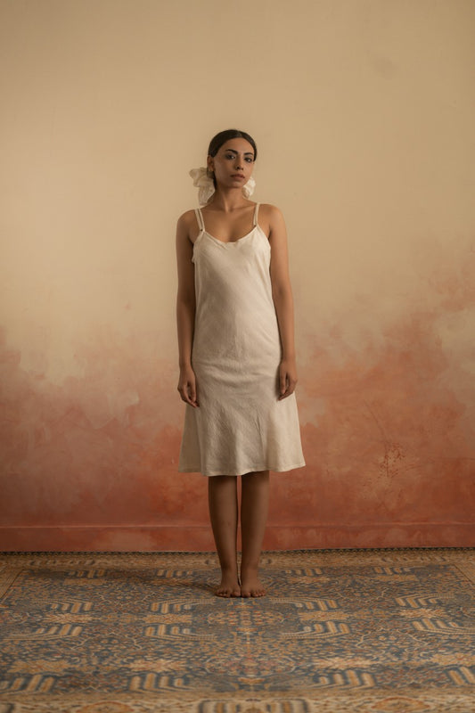 Mogra Mul Slip Dress