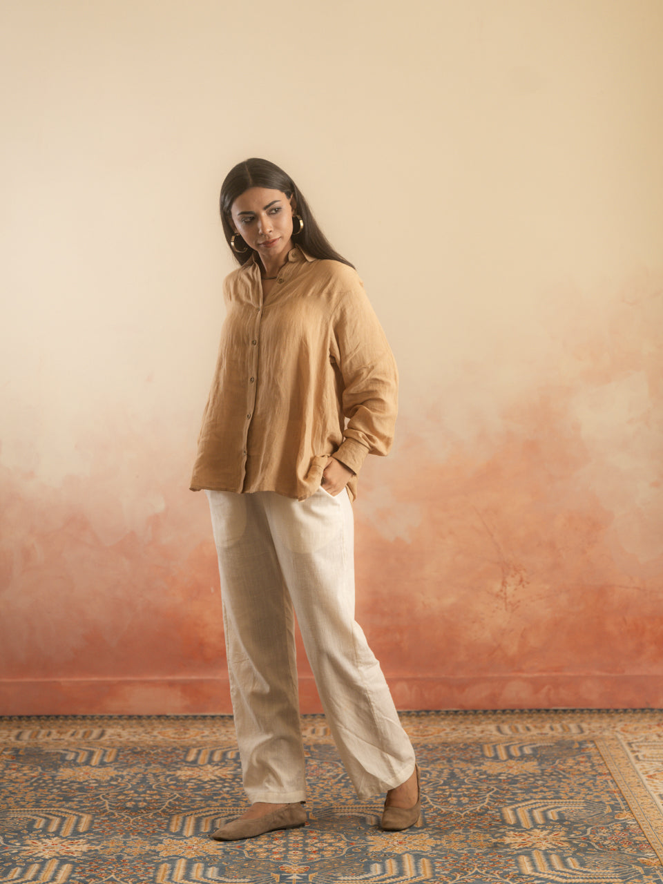 Tea Linen Shirt